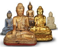 Vredeveld Buddhafiguren